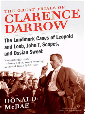 The Great Trials of Clarence Darrow - ebook